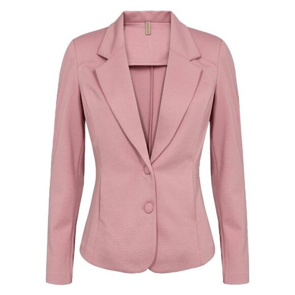 NWT SOYA CONCEPT Daniella Blush Pink Fitted Blazer - Picture 1 of 2